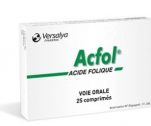 ACIFOL 5 mg – Boîte de 28 comprimés (Acide folique)