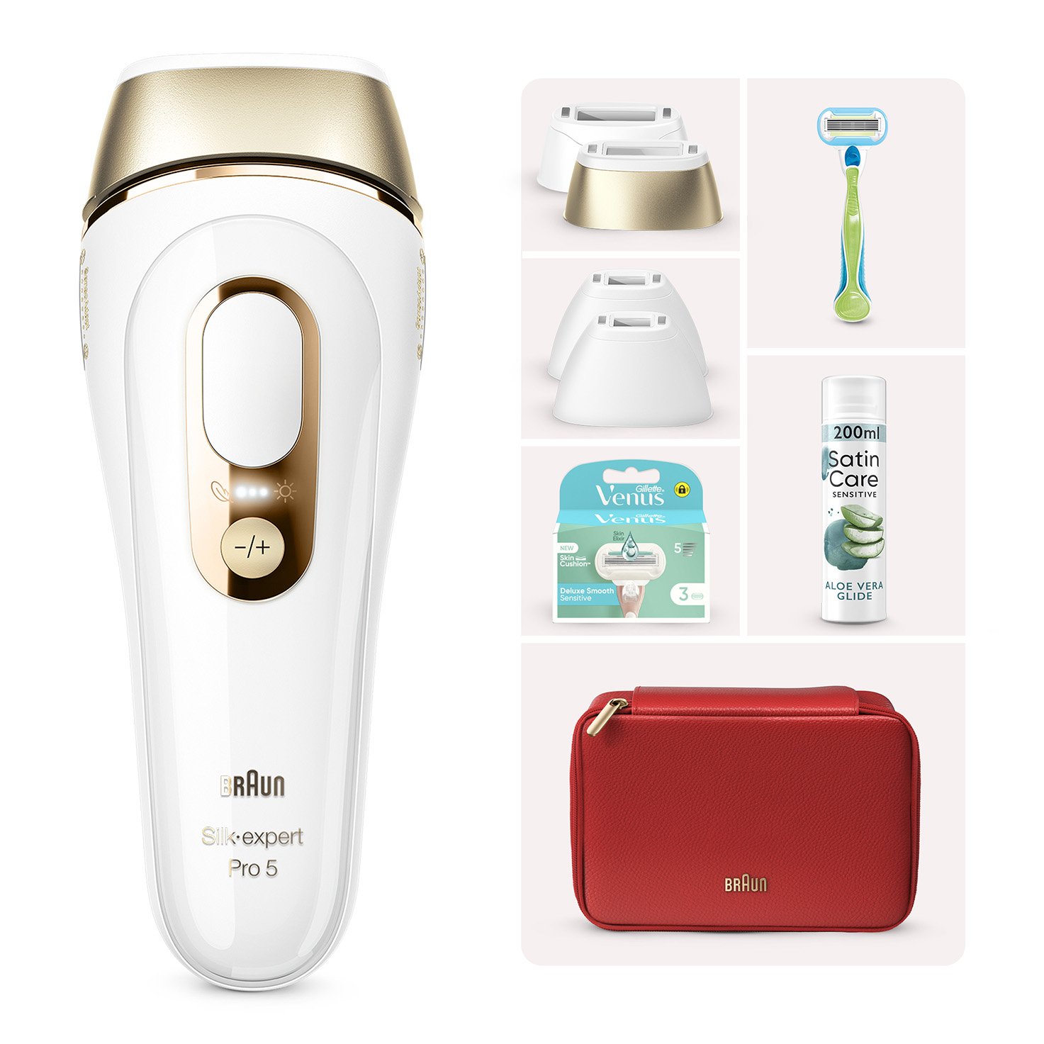 Braun Silk‑expert Pro 5 – Épilateur à Lumière Pulsée IPL
