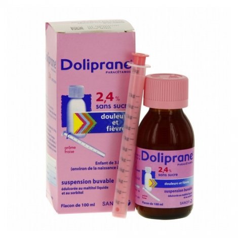 Doliprane Enfant (Paracétamol) – Suspension 2,4 %