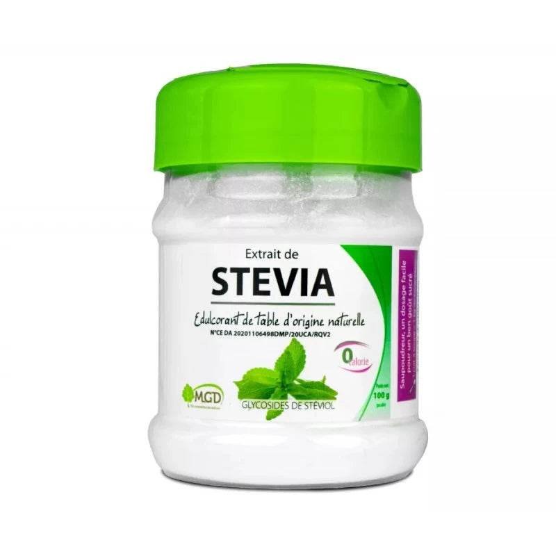 Stevia Poudre Naturelle – Boîte de 100 g