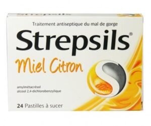 Strepsils Miel & Citron – Pastilles pour la Gorge
