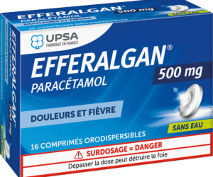 EFFERALGAN 500 mg – Boîte de 16 comprimés effervescents (Paracétamol)