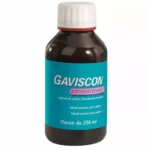 GAVISCON Menthe – Flacon de 200 ml (Alginate de sodium / Bicarbonate de sodium)