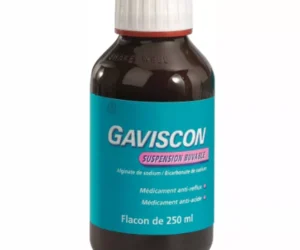 GAVISCON Menthe – Flacon de 200 ml (Alginate de sodium / Bicarbonate de sodium)