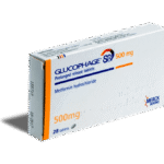 Glucophage 500 mg – Metformine (Boîte selon conditionnement)