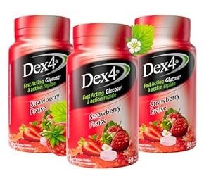 Glucotabs Fraise – 10 g (Comprimés de glucose)