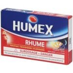 HUMEX Rhume – Boîte de 12 comprimés (Paracétamol + Pseudoéphédrine + Chlorphénamine)