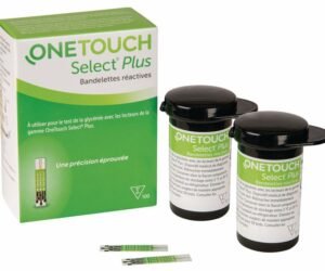 OneTouch Select Plus – Bandelettes de test glycémique