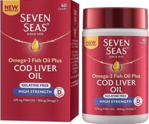 Seven Seas Original – 60 capsules (Huile de foie de morue)